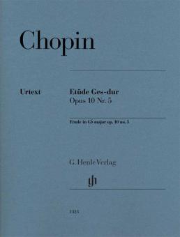 Etude in G flat major Op. 10 no. 5 