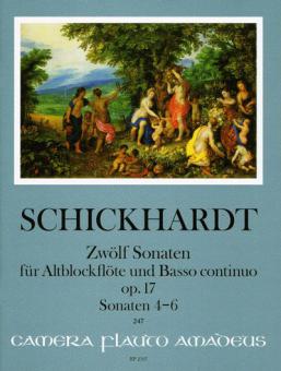 12 sonatas op. 17 Vol. II: Sonatas 4 - 6 