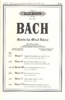 Motet No. 3 BWV 227 'Jesus, my great pleasure' 