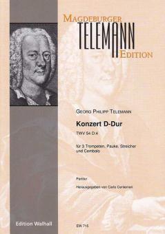 Concerto in D Major TWV 54:D4 