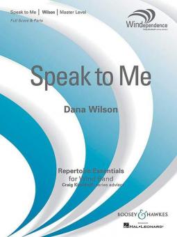 Speak To Me 