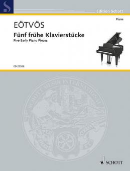 5 Early Piano Pieces Standard