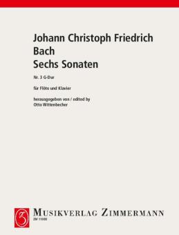 Sechs Sonaten BR B17/ Wf VIII:3/3 Standard