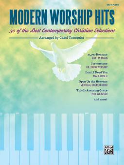 Modern Worship Hits (Easy Piano) 