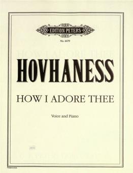 How I Adore Thee op. 7 