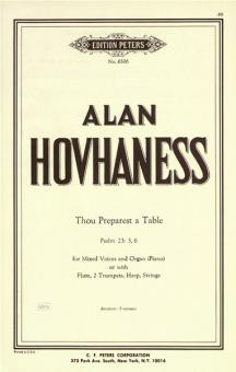 Thou Preparest a Table Op. 188 No. 3 