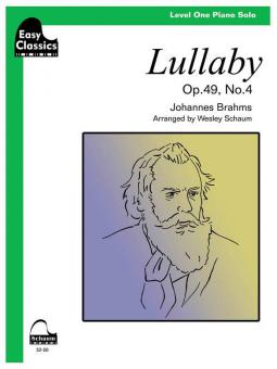 Lullaby, Op. 49, No. 4 
