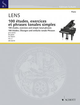 100 etudes, exercises and simple tonal phrases Vol. 2 Standard