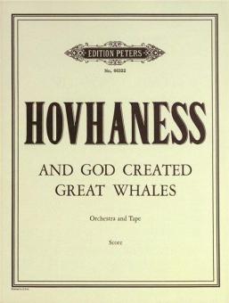 And God Created Great Whales Op. 229 No. 1 