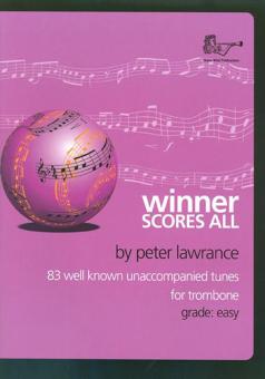 Winner Scores All for Trombone - Bass Clef 