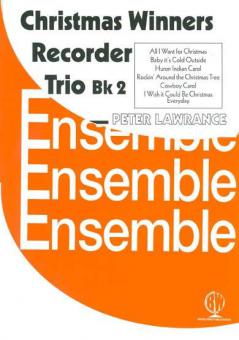 Christmas Winners for Recorder Trio Book 2 