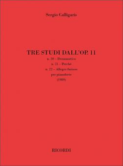 Tre Studi dall'op. 11 