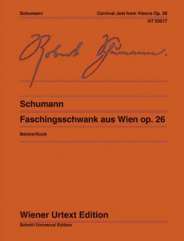 Faschingsschwank de Viena op. 26 
