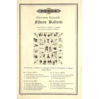 15 Balletti / Italian Madrigals Vol. 4 