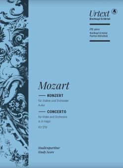 Concerto in A major KV 219 