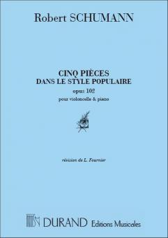 5 Pieces in Folk Style op. 102 