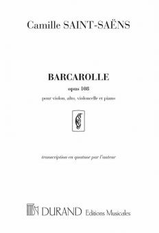 Barcarolle op. 108 Transkription 