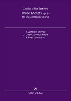 3 Motets op. 38 