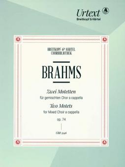 2 Motets op. 74 