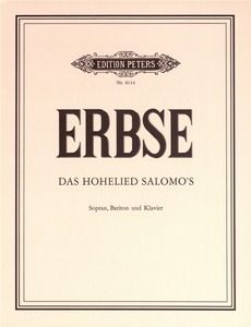 Das Hohelied Salomo's Op. 26 