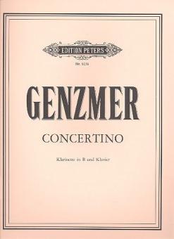 Concertino for Clarinet and Piano 