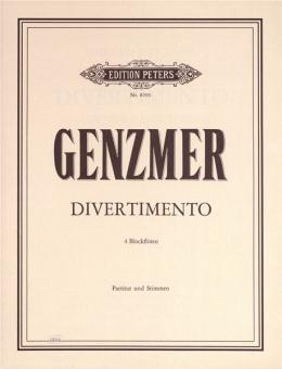 Divertimento for Recorder Quartet 