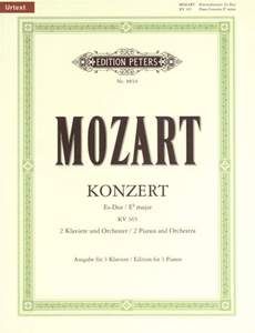 Piano Concerto No. 10 in E flat for 2 Pianos K365 