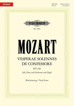 Vesperae solennes de Confessore K339 