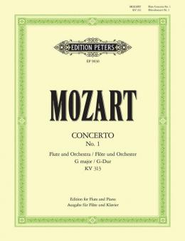 Flute Concerto No. 1 in G with Cadenzas K.313 