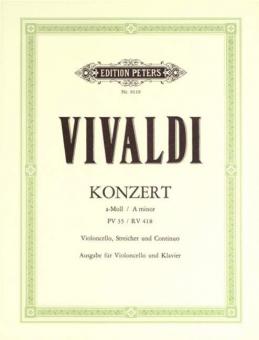Cello Concerto in A minor RV418 