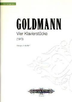 4 Stücke für Klavier 