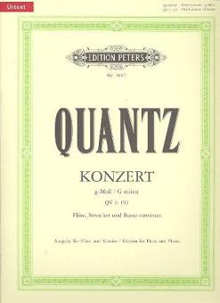 Flute Concerto in G Minor QV 5:193 