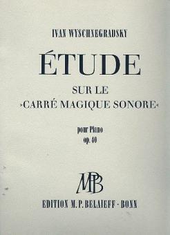 Etude op. 40 