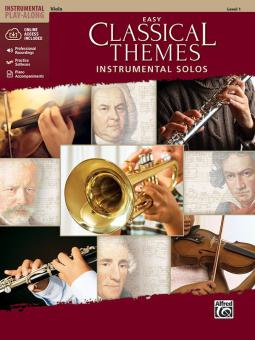 Easy Classical Themes - Instrumental Solos for Viola 
