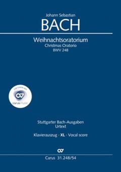 Weihnachtsoratorium BWV 248 - Klavierauszug XL 