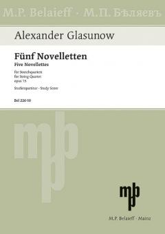 Five Novellettes Op. 15 
