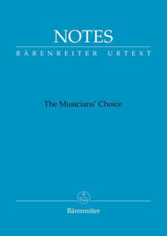 Notes - The Musician's Choice (Bach-Blau) 