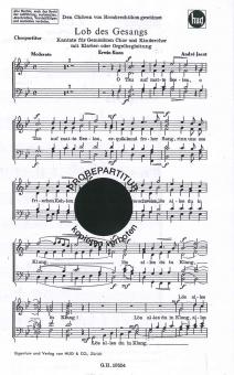 Lob des Gesangs 