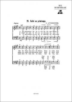 Salut au printemps 