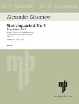 String Quartet No 5 D Minor Op. 70 Standard