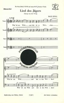 Lied des Jägers 