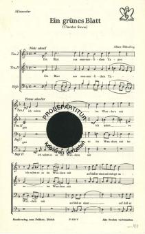 Grünes Blatt 