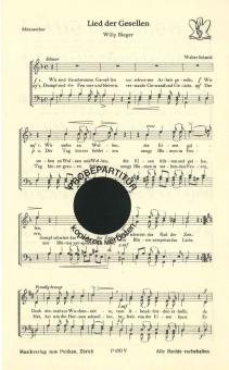 Lied der Gesellen 