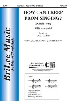 How Can I Keep from Singing 