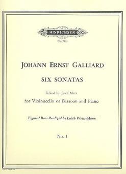 Bassoon Sonata No. 1 in A min 