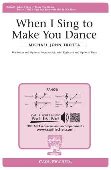 When I Sing to Make You Dance 