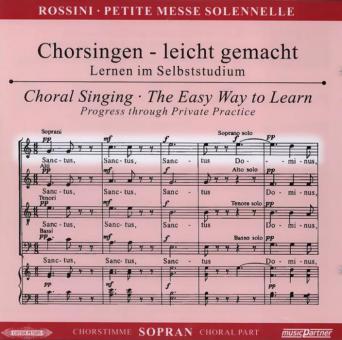 Petite Messe solennelle CD: Chorsingen leicht gemacht 