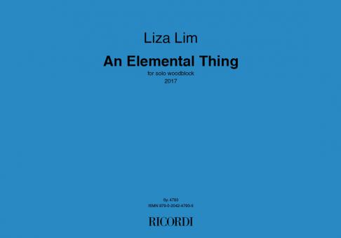 An Elemental Thing 