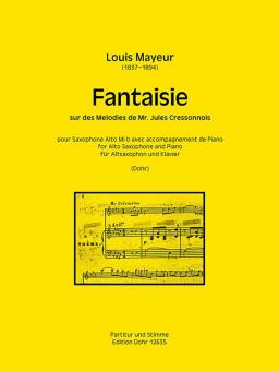 Fantaisie sur des Melodies de Mr. Jules Cressonnois 