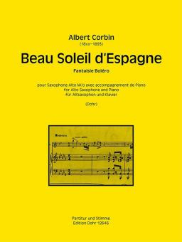 Beau Soleil d'Espagne für Altsaxophon und Klavier 